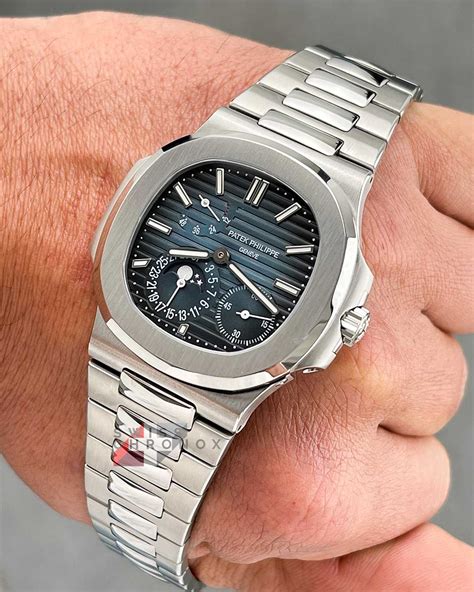 patek philippe / tiffany & co. moon phase nautilus 5712|Patek Philippe tiffany blue nautilus.